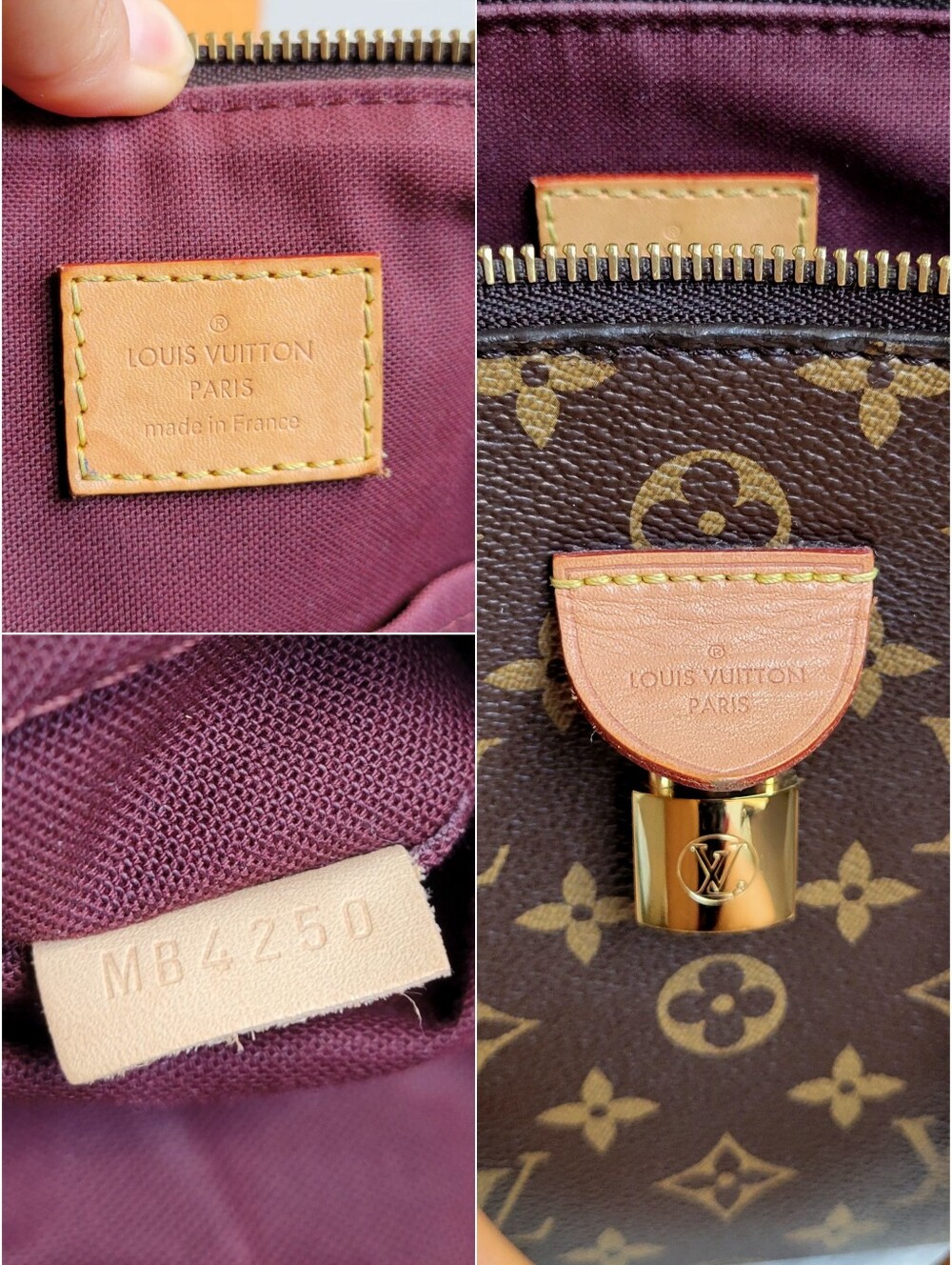 💕Beautiful DISCONTINUED Louis Vuitton Satchel Bag RIVOLI Mm Monogram - Picture 13 of 16